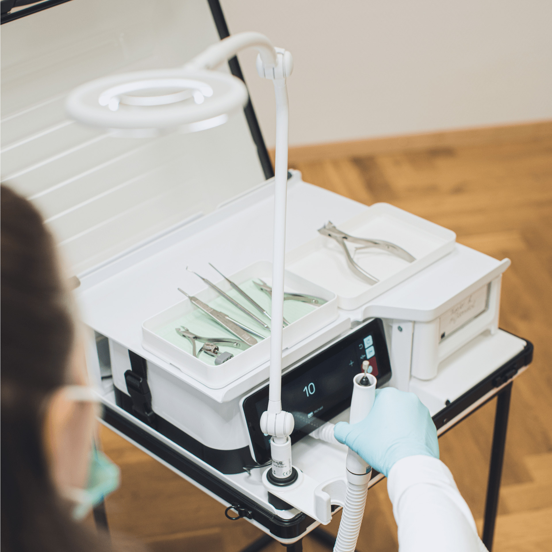 RUCK mobilsystem Koffer für Fußpflegerät ohne Lupenleuchte