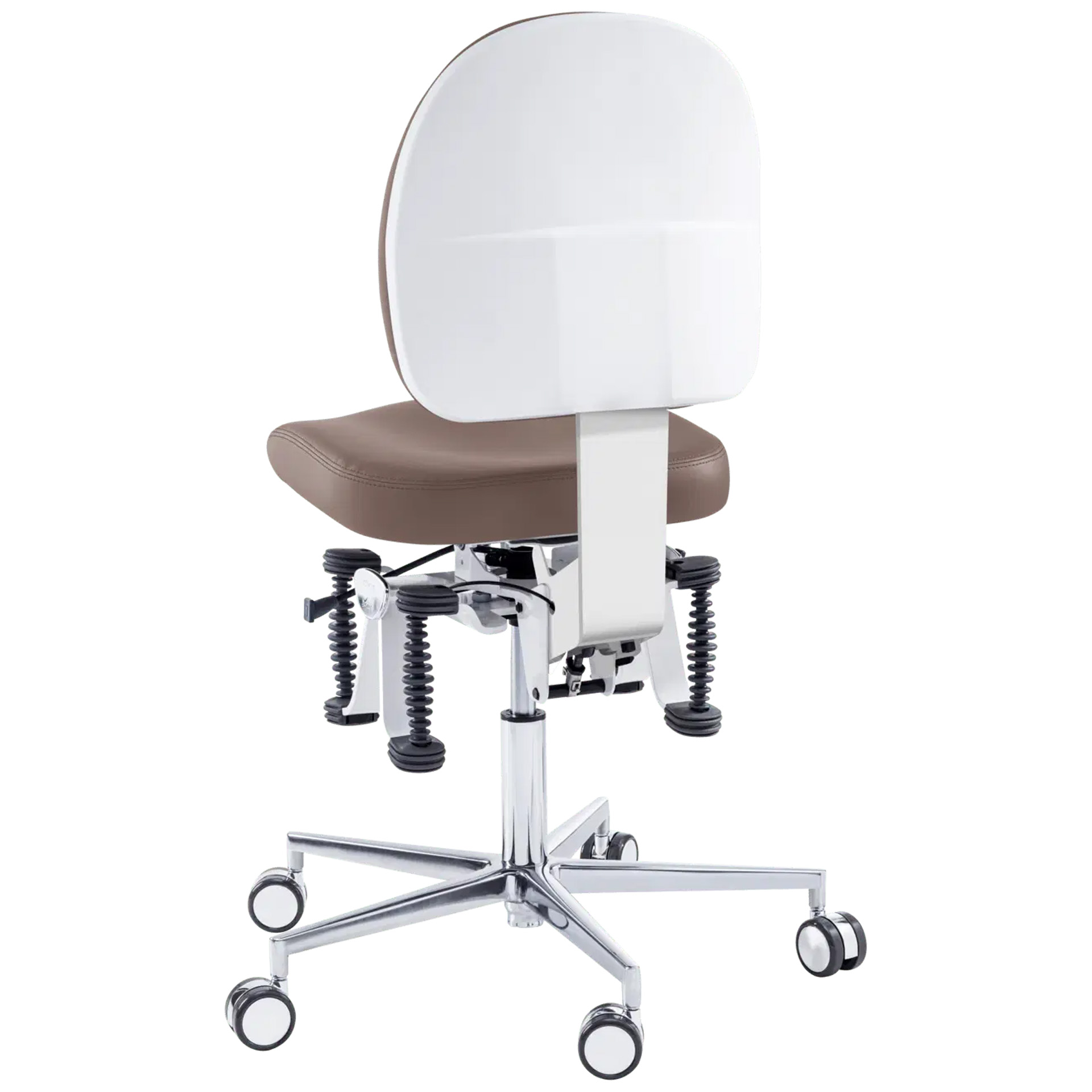 Bioswing Arbeitsstuhl beauty, muskat, Größe 1, kurze Gasfeder