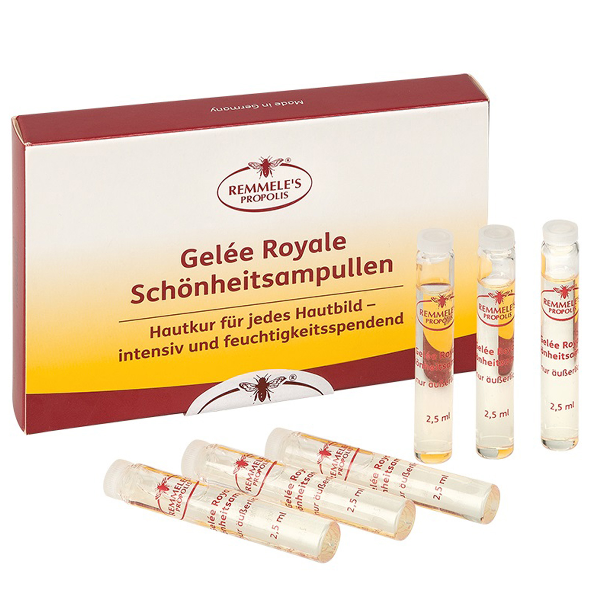 Gelée Royale Schönheitsampullen, 6 Ampullen à 2,5 ml