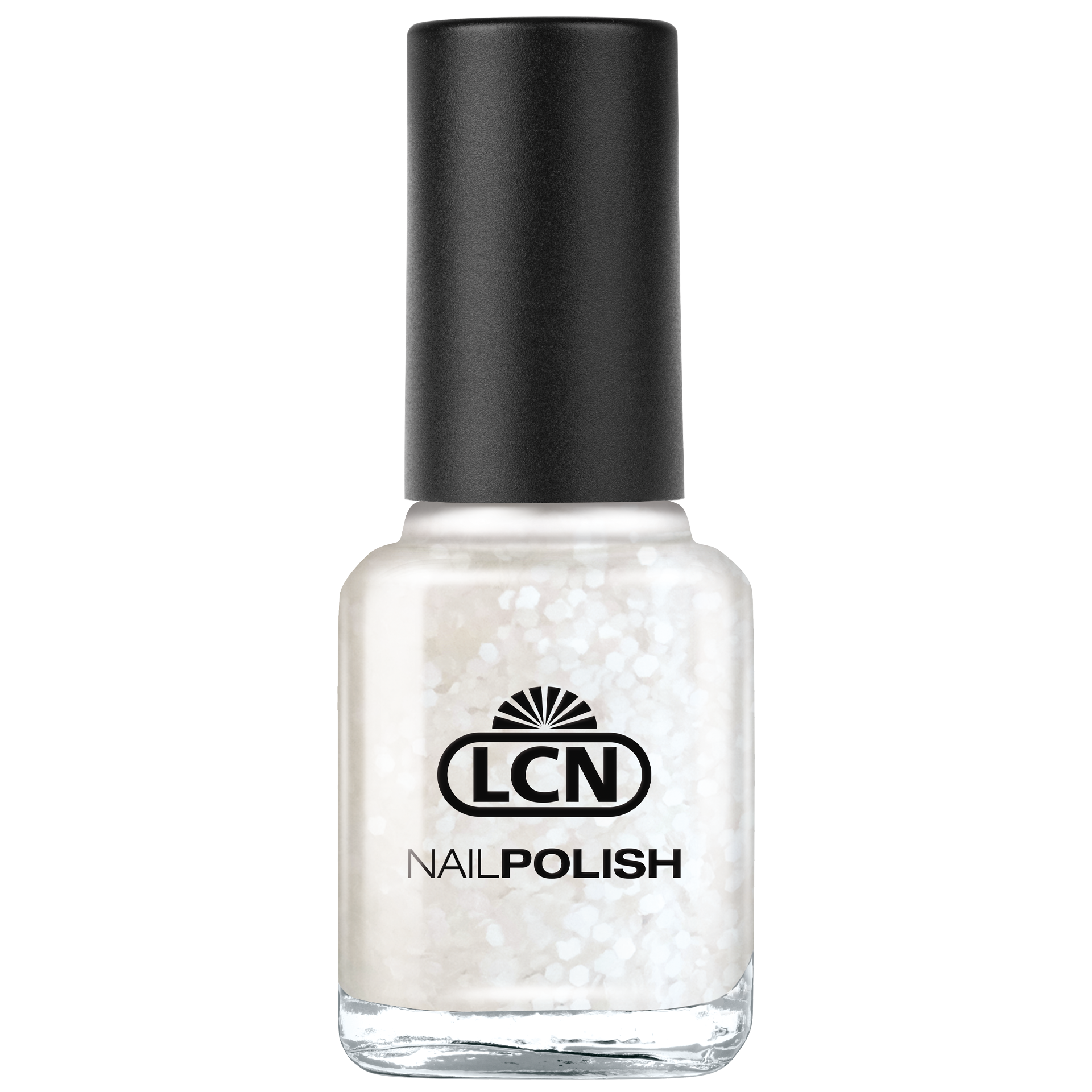 LCN Nail Polish 8ml, (571) white flakes