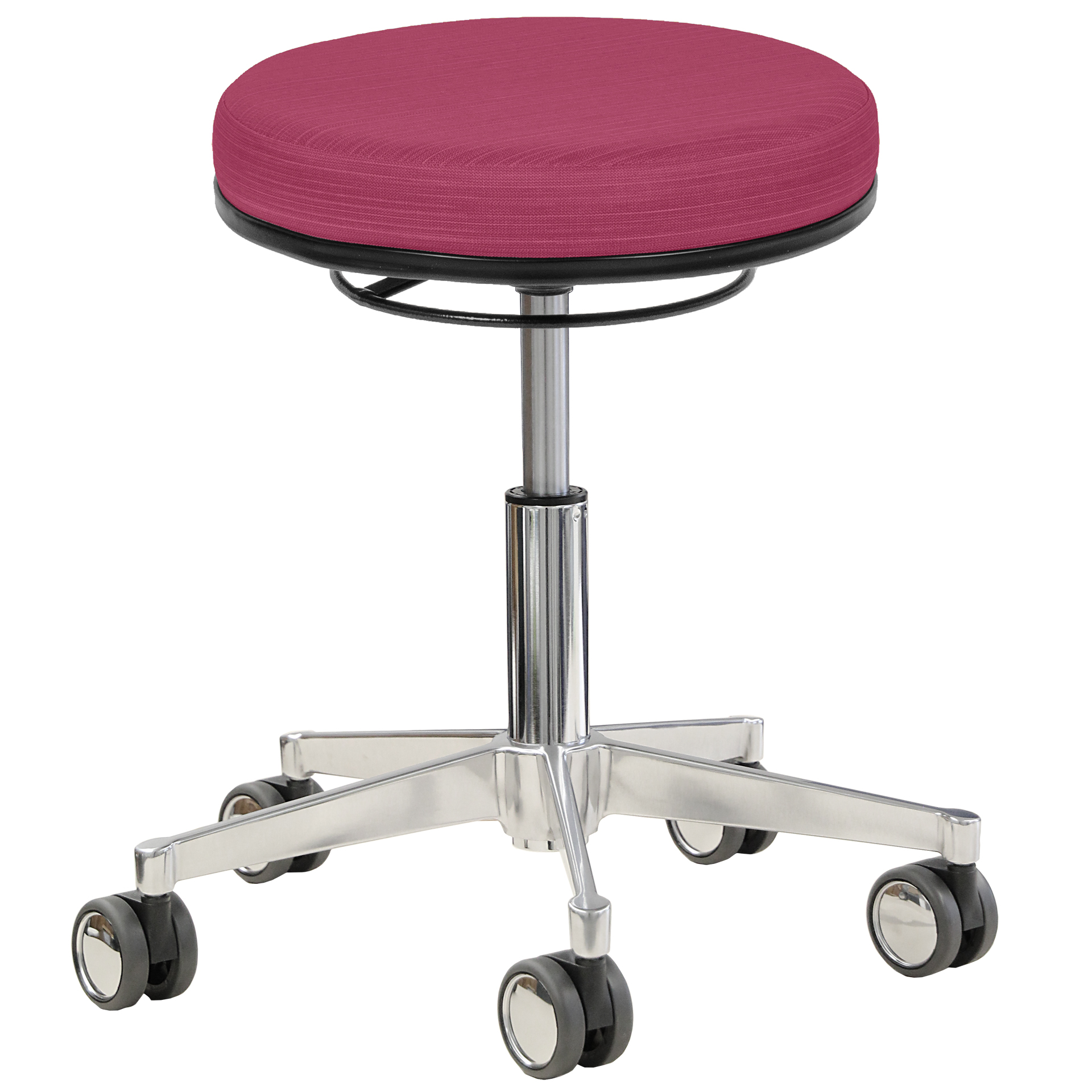 Funktionsdrehhocker Physio, Urban Himbeere