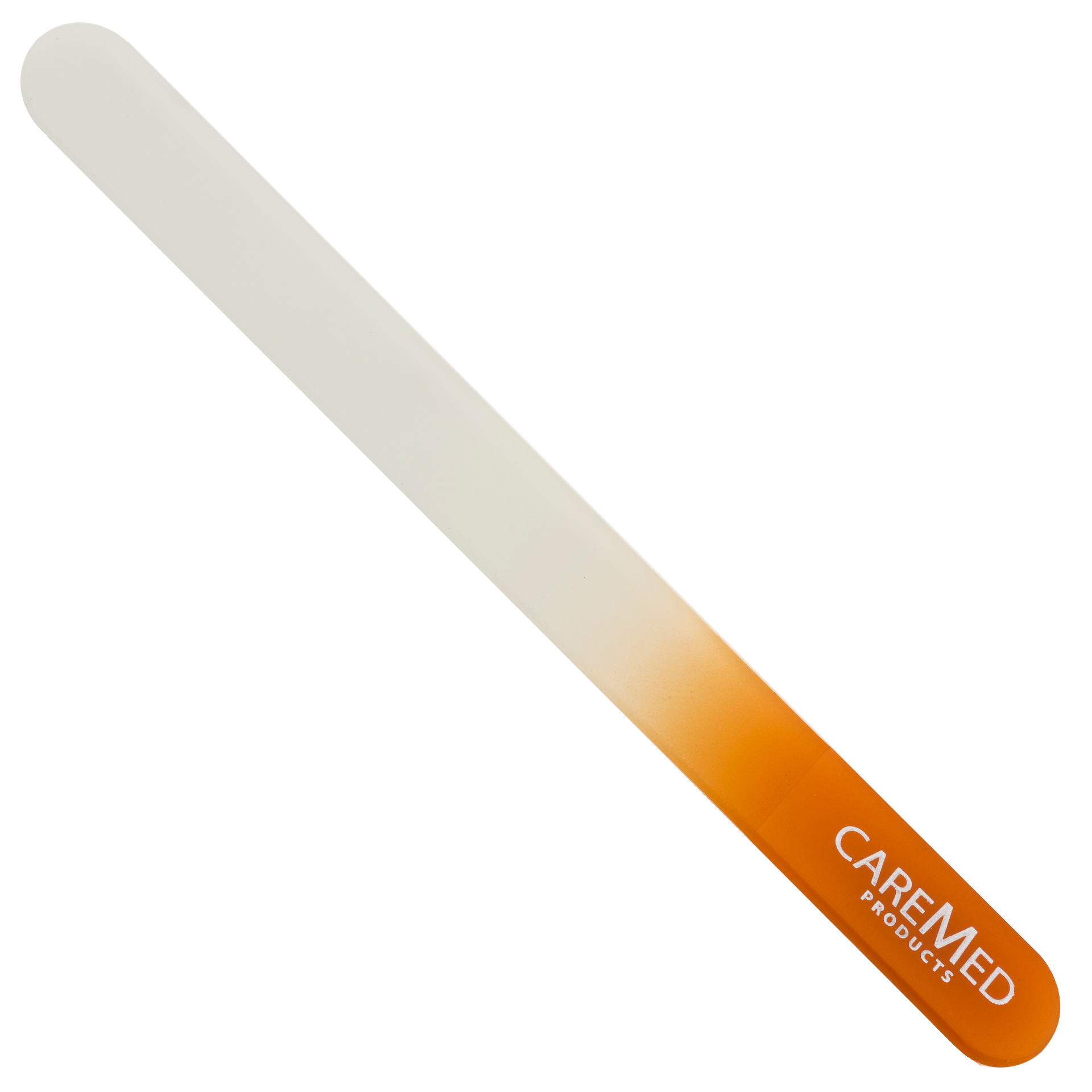 Glasnagelfeile rund, 200x20x3 mm, orange