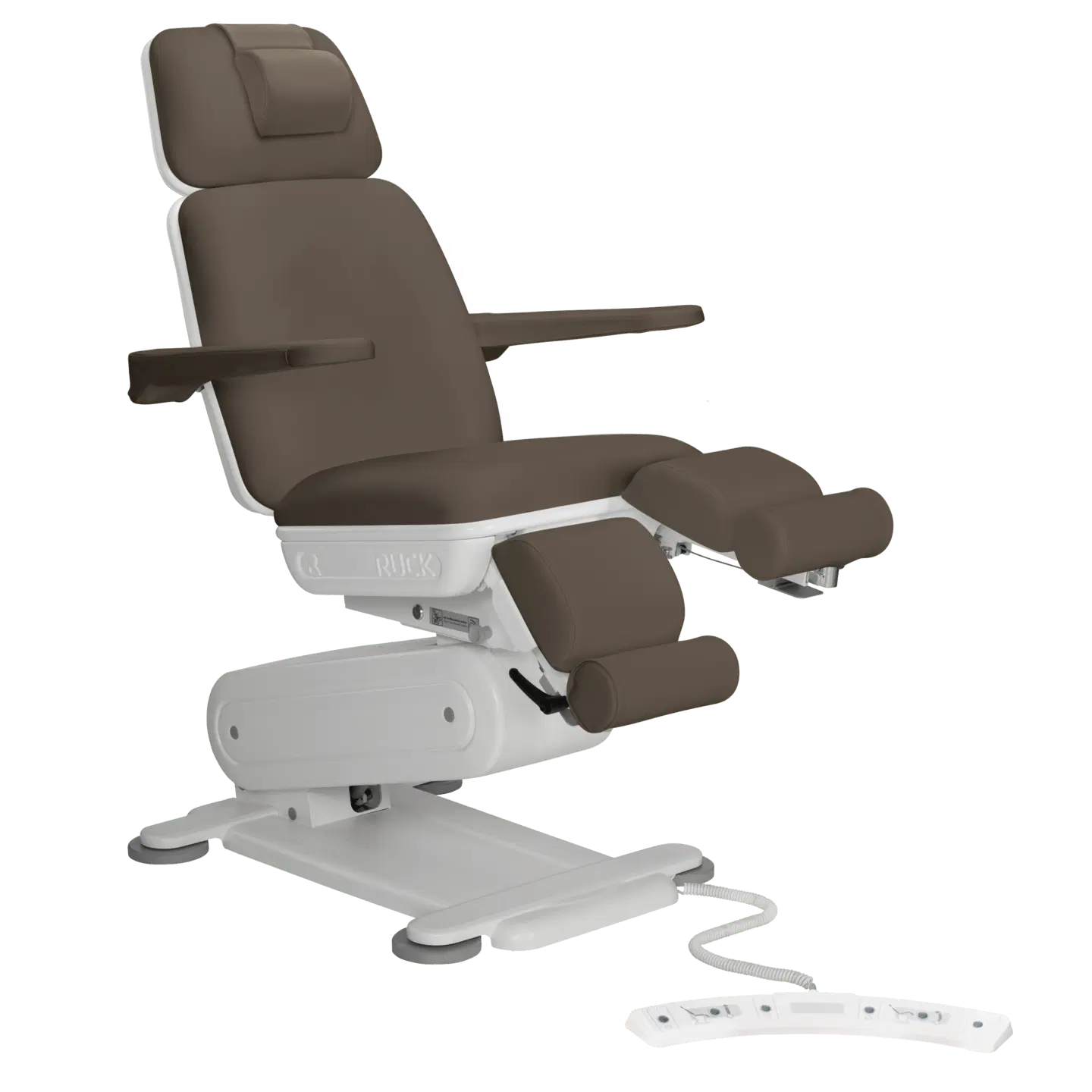 RUCK Behandlungsliege STELLA 3s, Fußschalter mit Memoryfunktion espresso