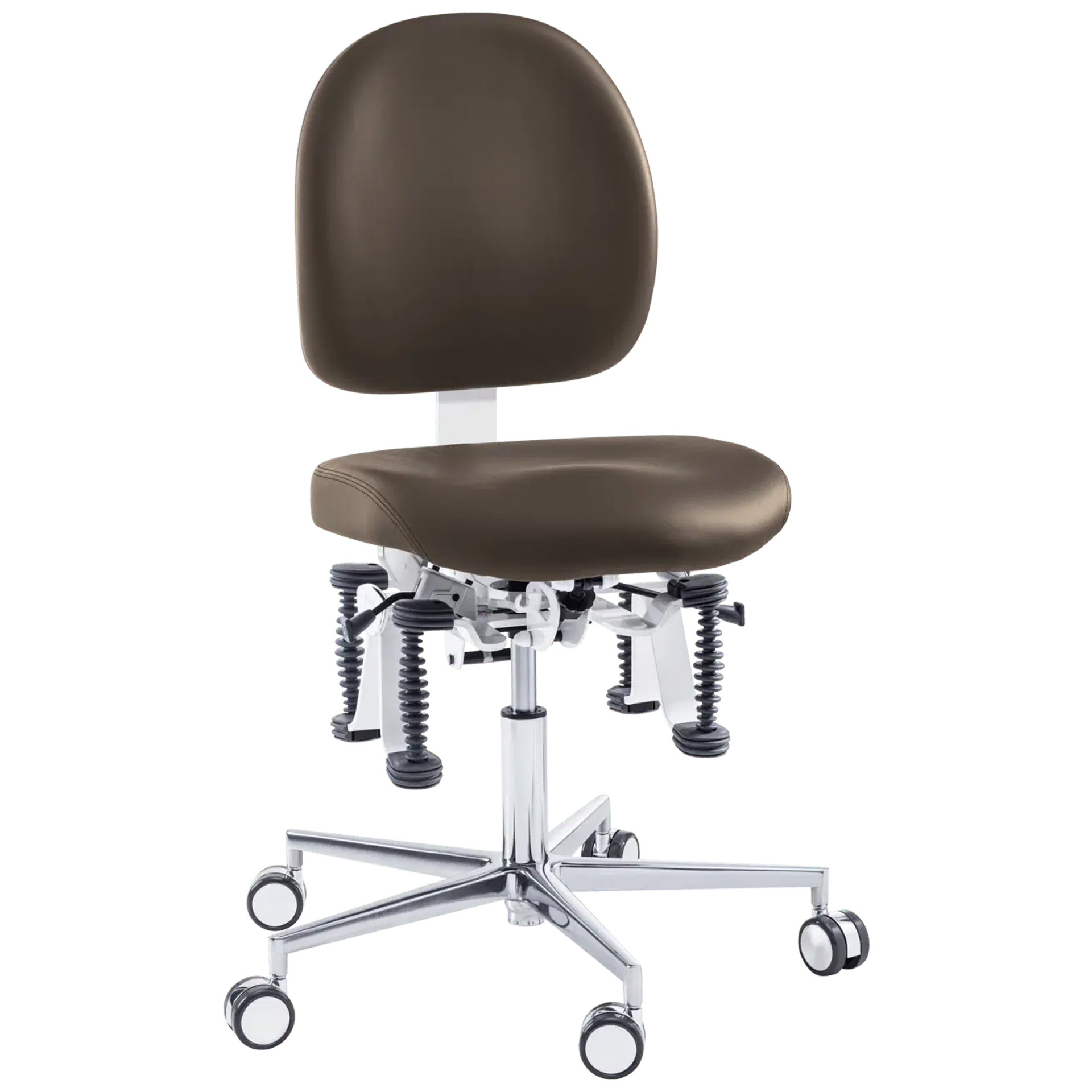 Bioswing Arbeitsstuhl beauty, espresso, Größe 2, lange Gasfeder