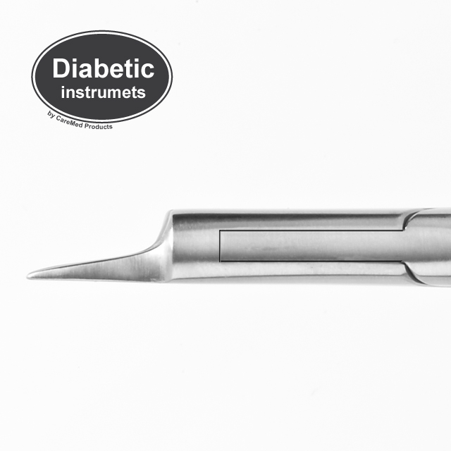 Diabetic - Nail corner forceps with flame tip