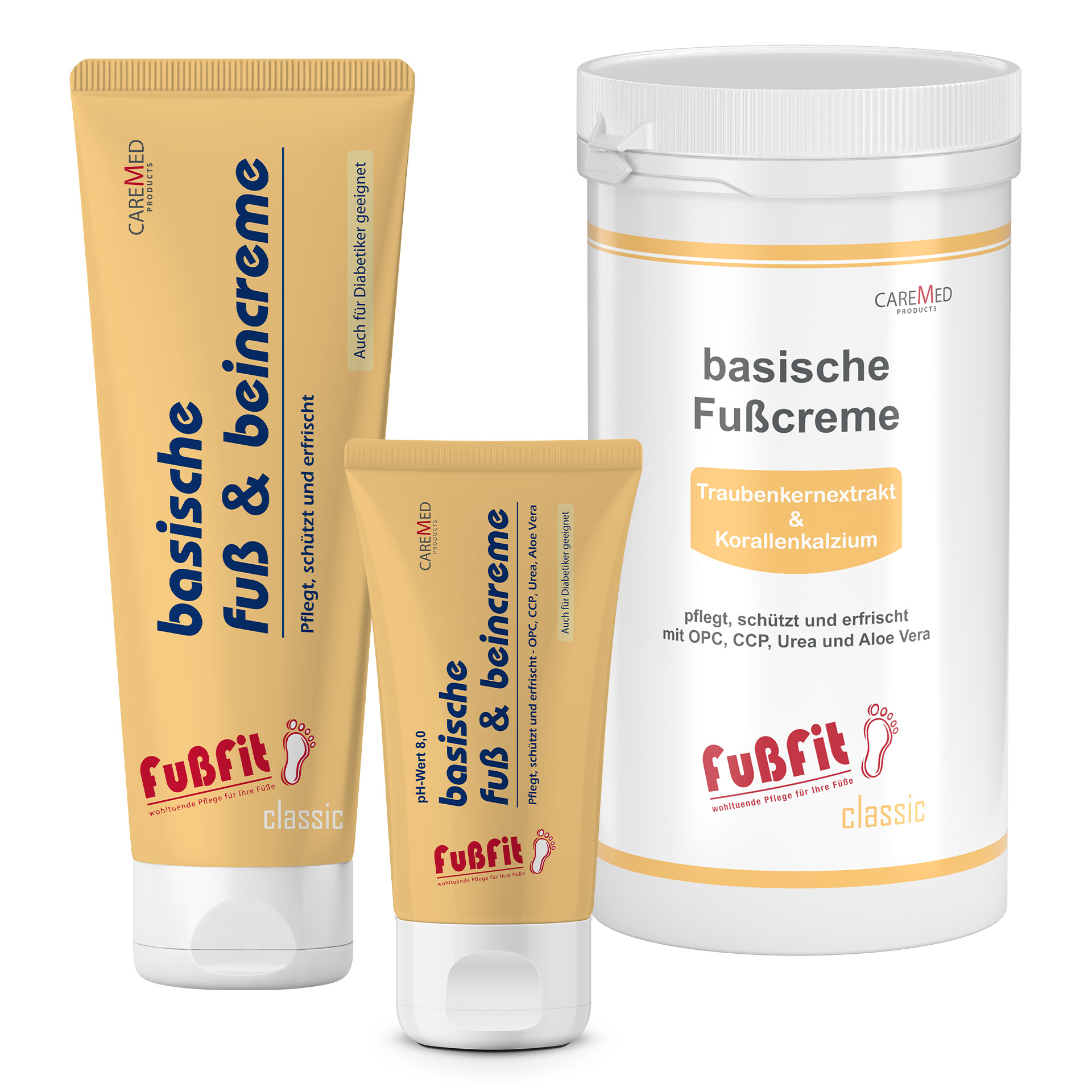 FußFit - basische Fußcreme pH-Wert 8,0