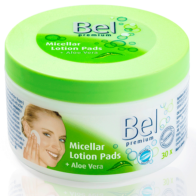 Premium Micellar Lotion Pads Aloe Vera