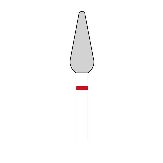 Diamantschleifer fein, Ø 4,7 mm