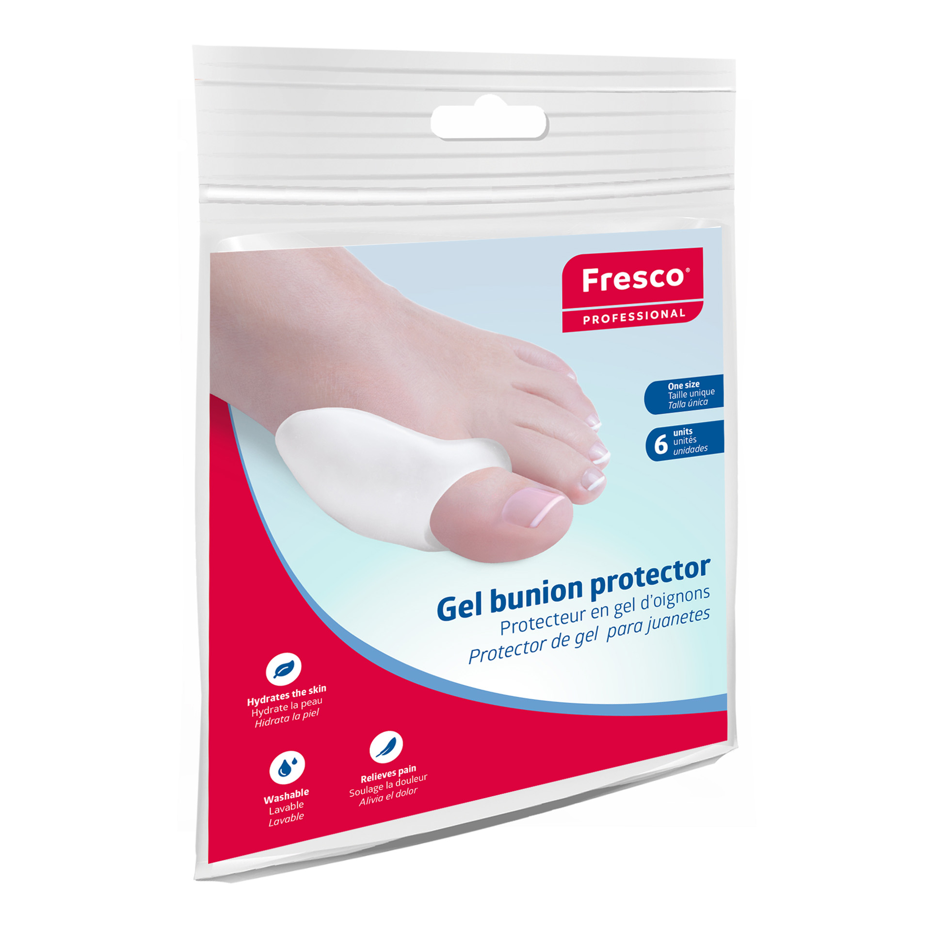 Hallux Valgus Druckschutz aus Polymergel