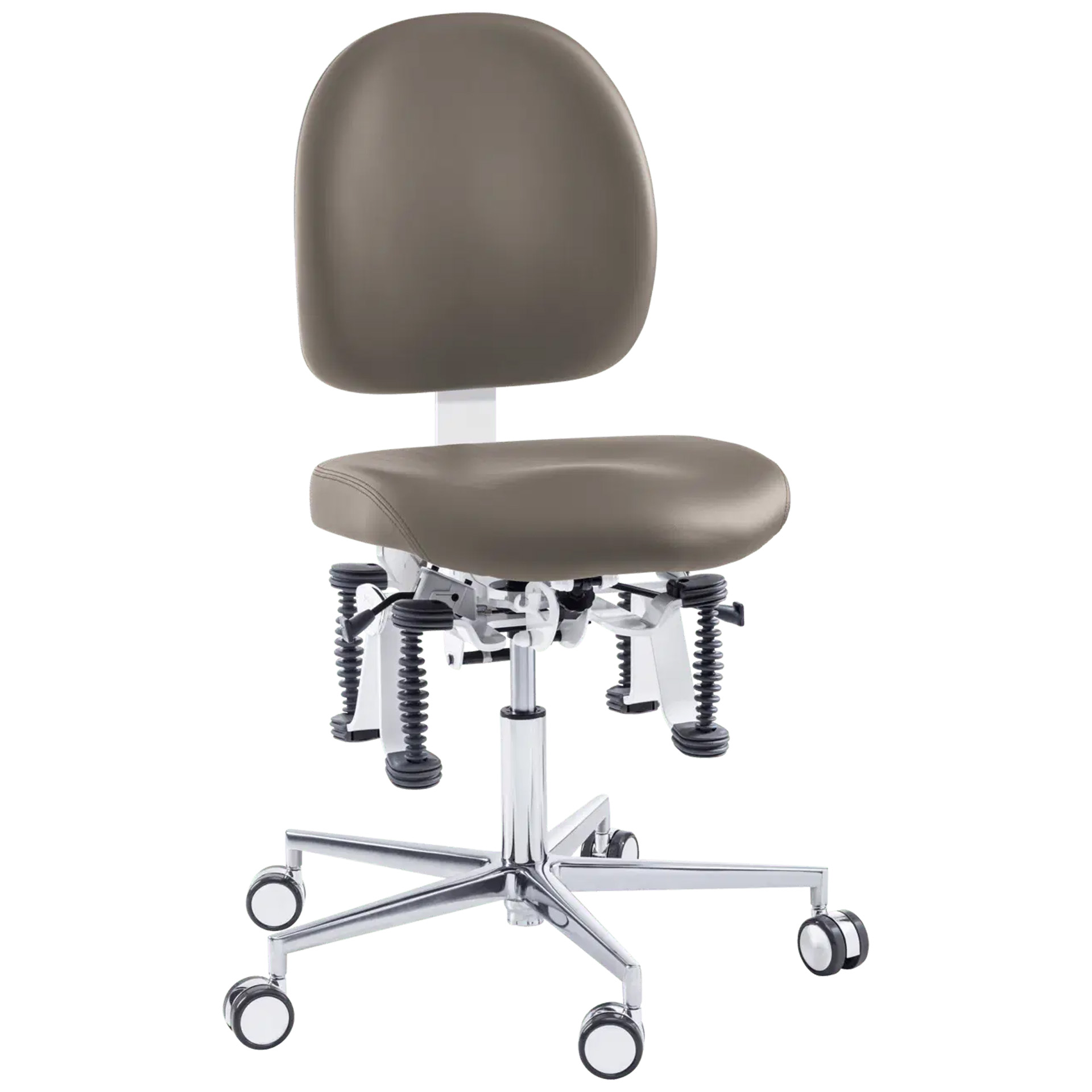 Bioswing Arbeitsstuhl beauty, mocca, Größe 1, kurze Gasfeder