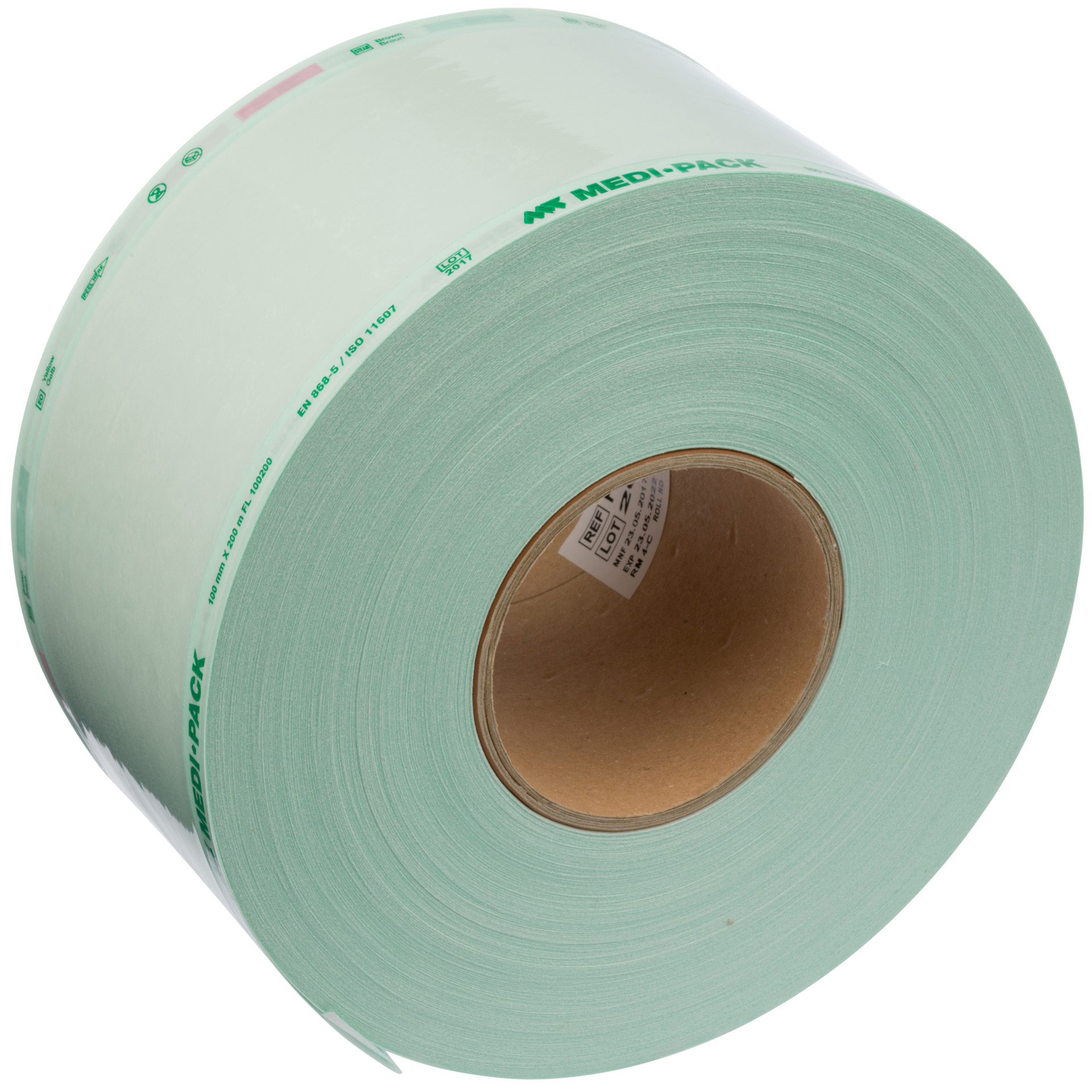 Sterilization reel for autoclave, 15 cm x 200 m