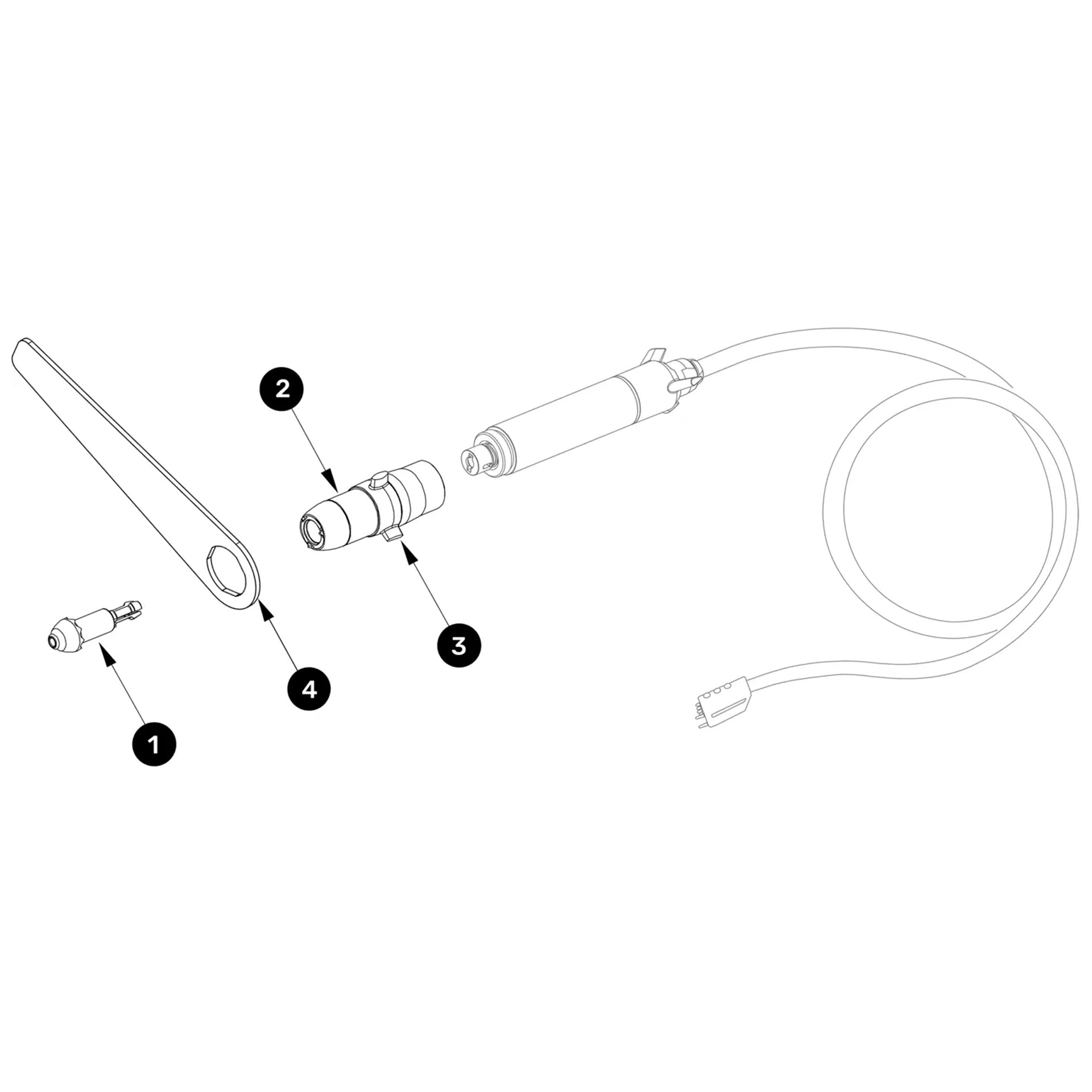Ruck nova Wechselspannkopf_Caremed02 Wechselspannkopf für Nova Pro/SE 58000, 58001, 3 Stück