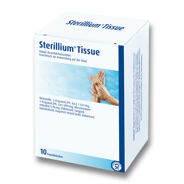 Sterillium® Tissue, 10 Tücher