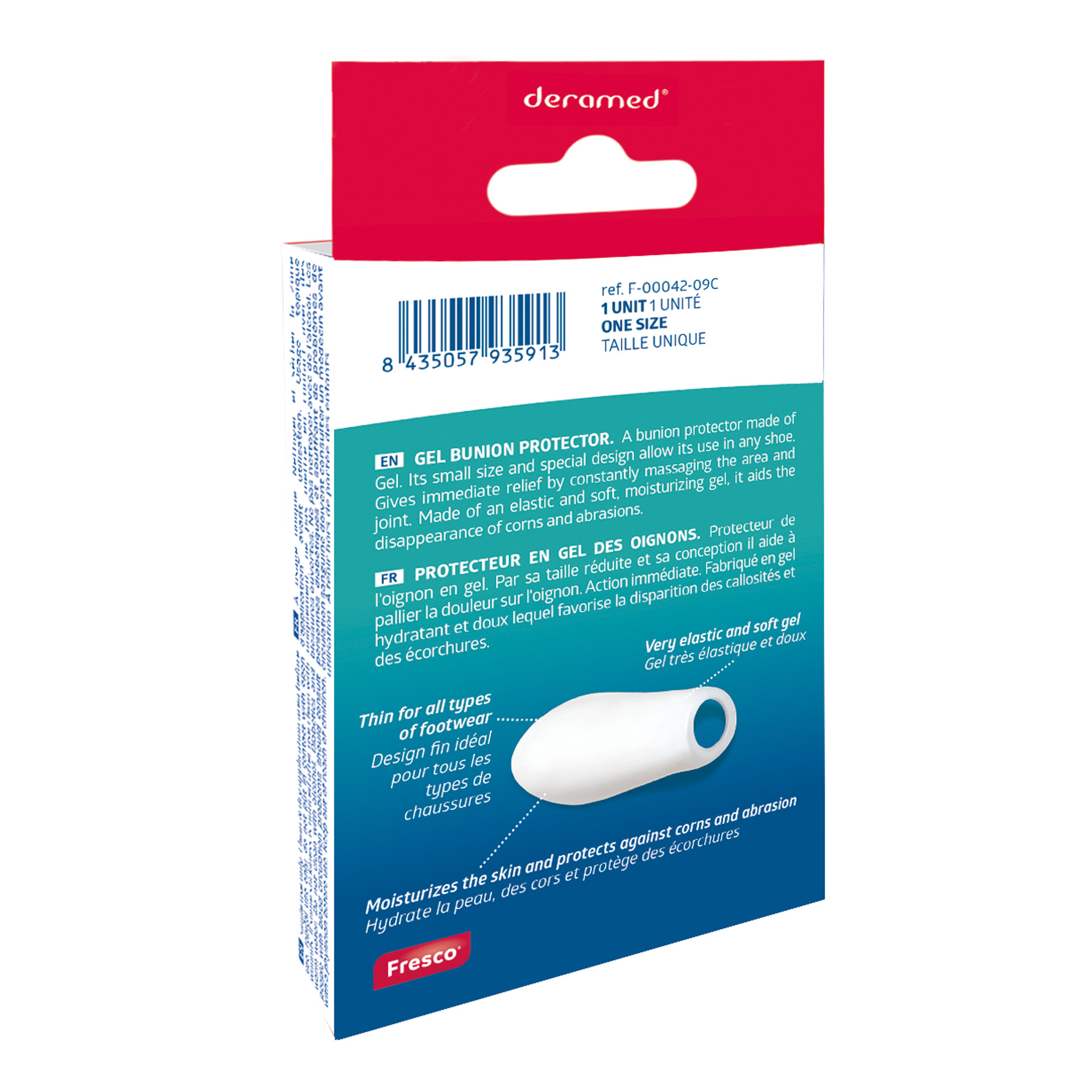 Hallux Valgus Druckschutz aus Polymergel