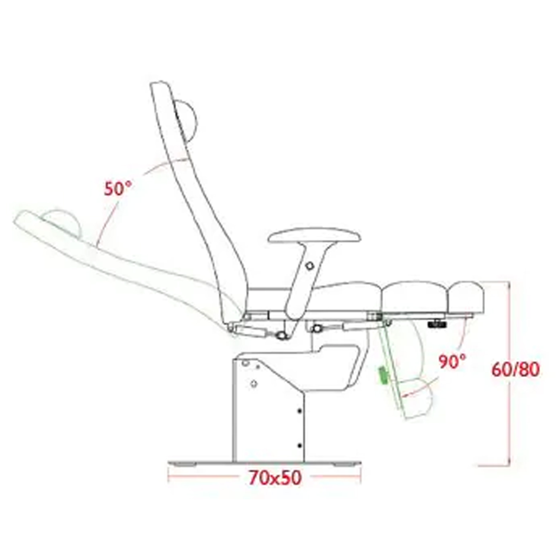 Behandlungsliege Podo 1