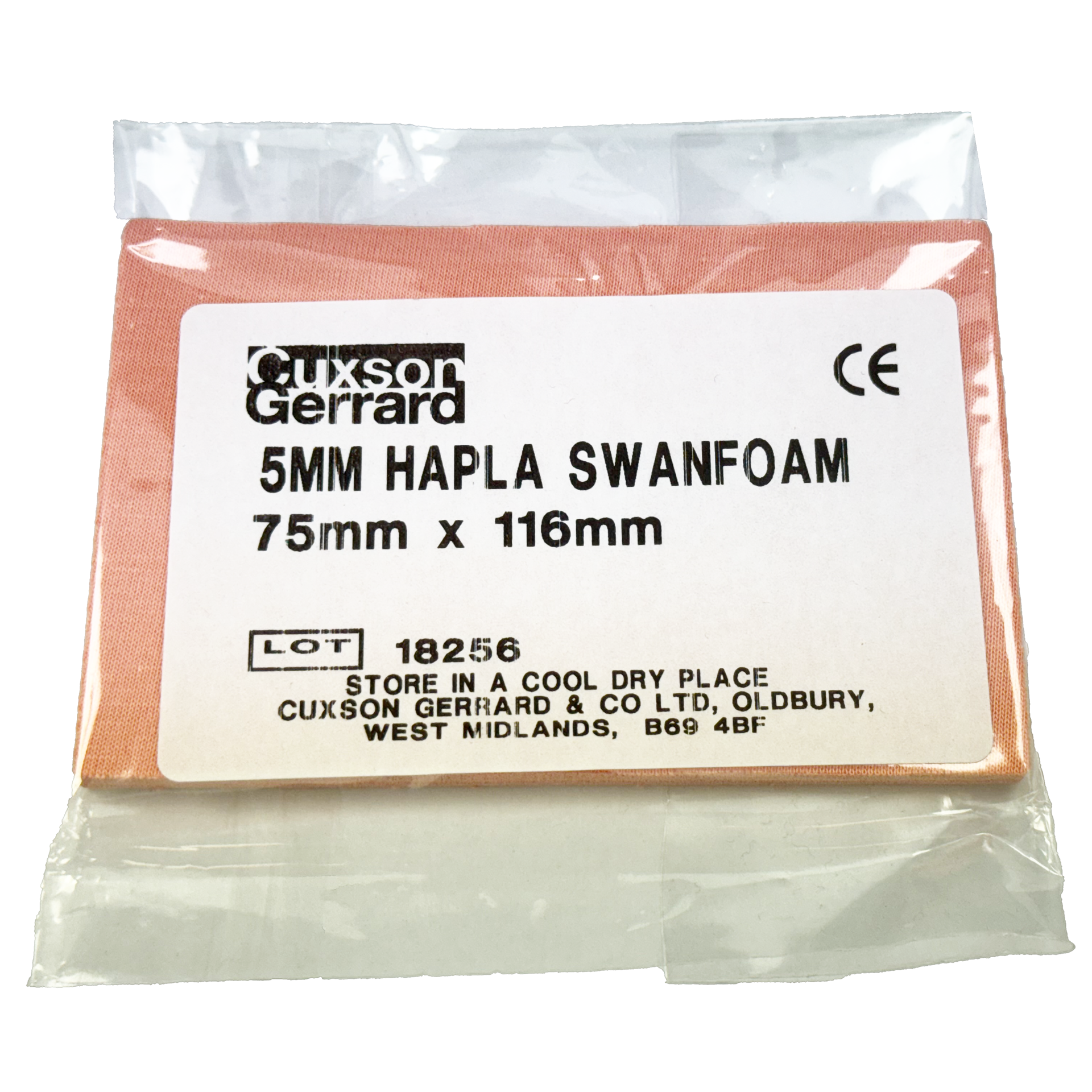 Swan Foam 7,5  x 11 x 0,5 cm