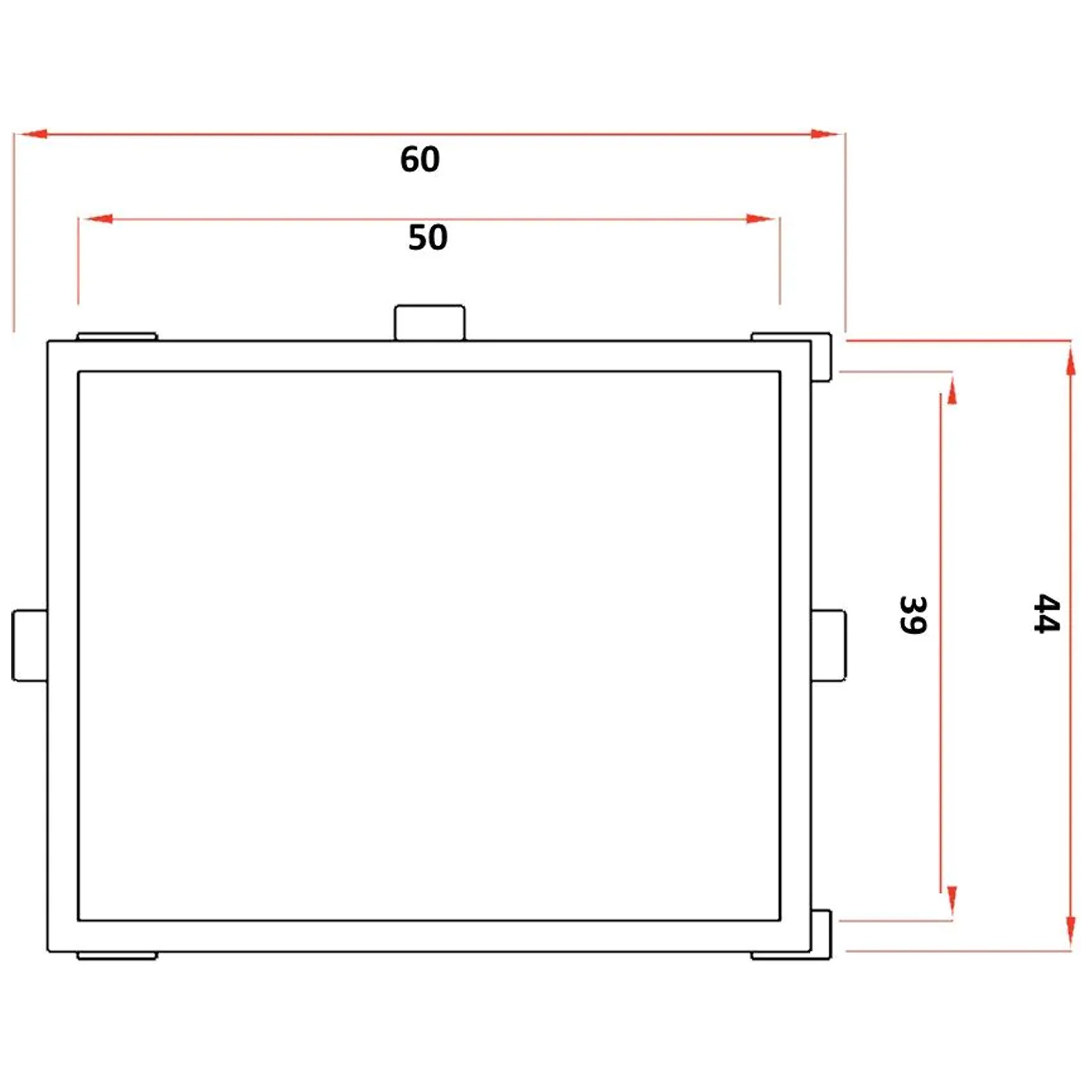 AeroShelf Arbeitstisch, 3 Glasplatten