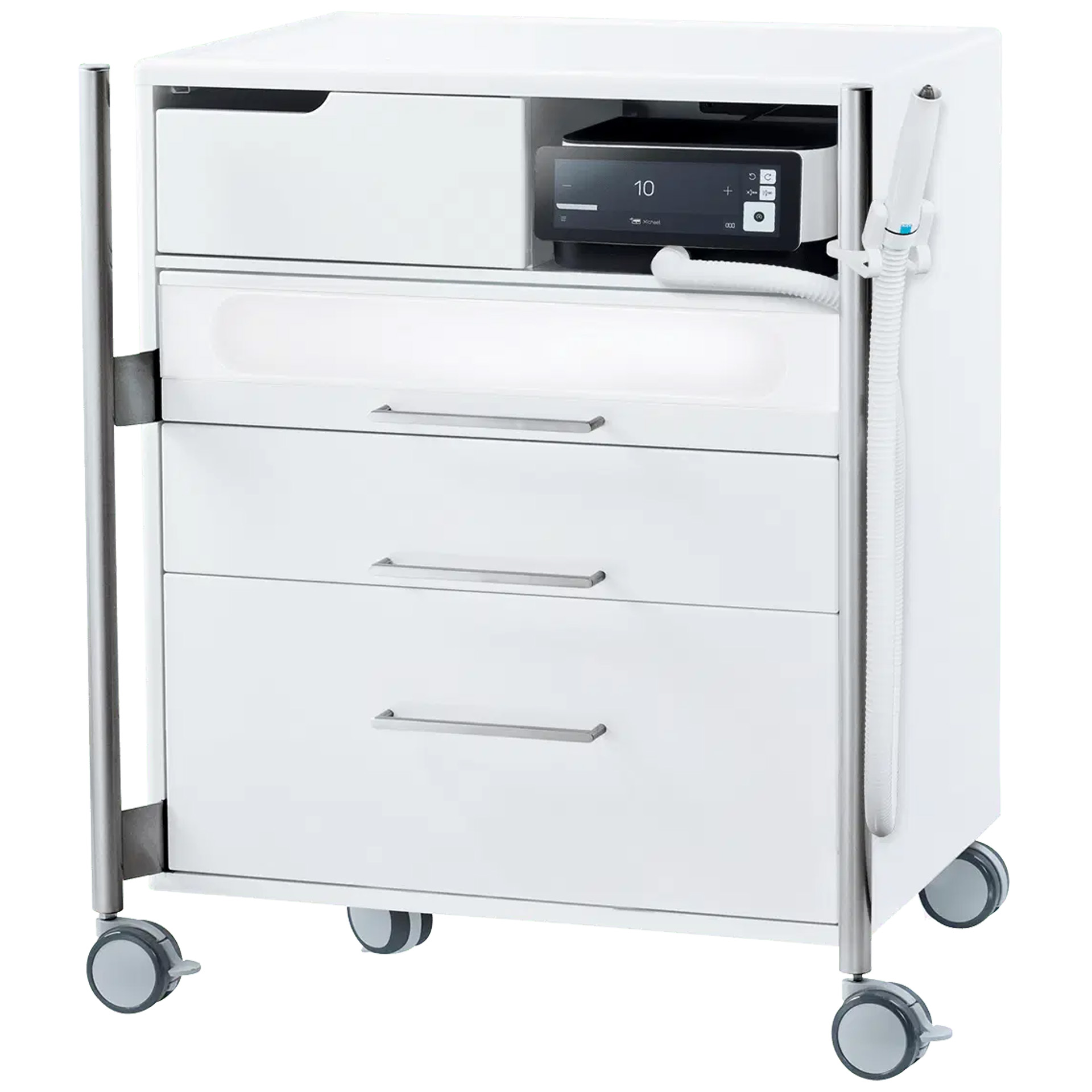 RUCK ROOM classic M, LED Instrumentenschubfach, Motorfach rechts