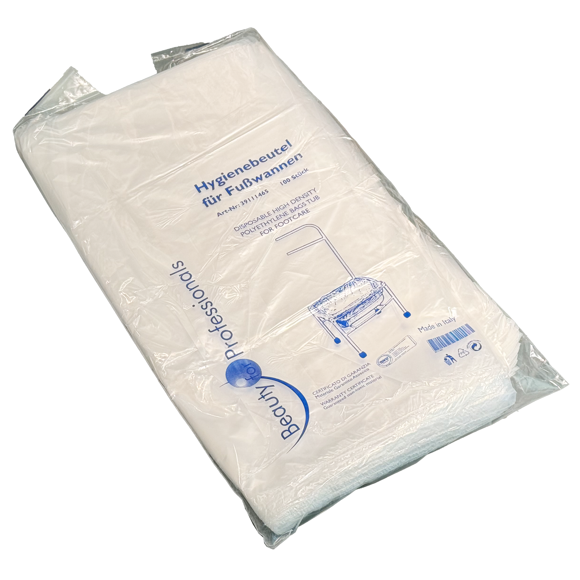 Hygienebeutel für Fußbad/Fußwanne, 100 Stück