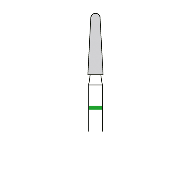 Diamantschleifer grob, Ø 2,5 mm