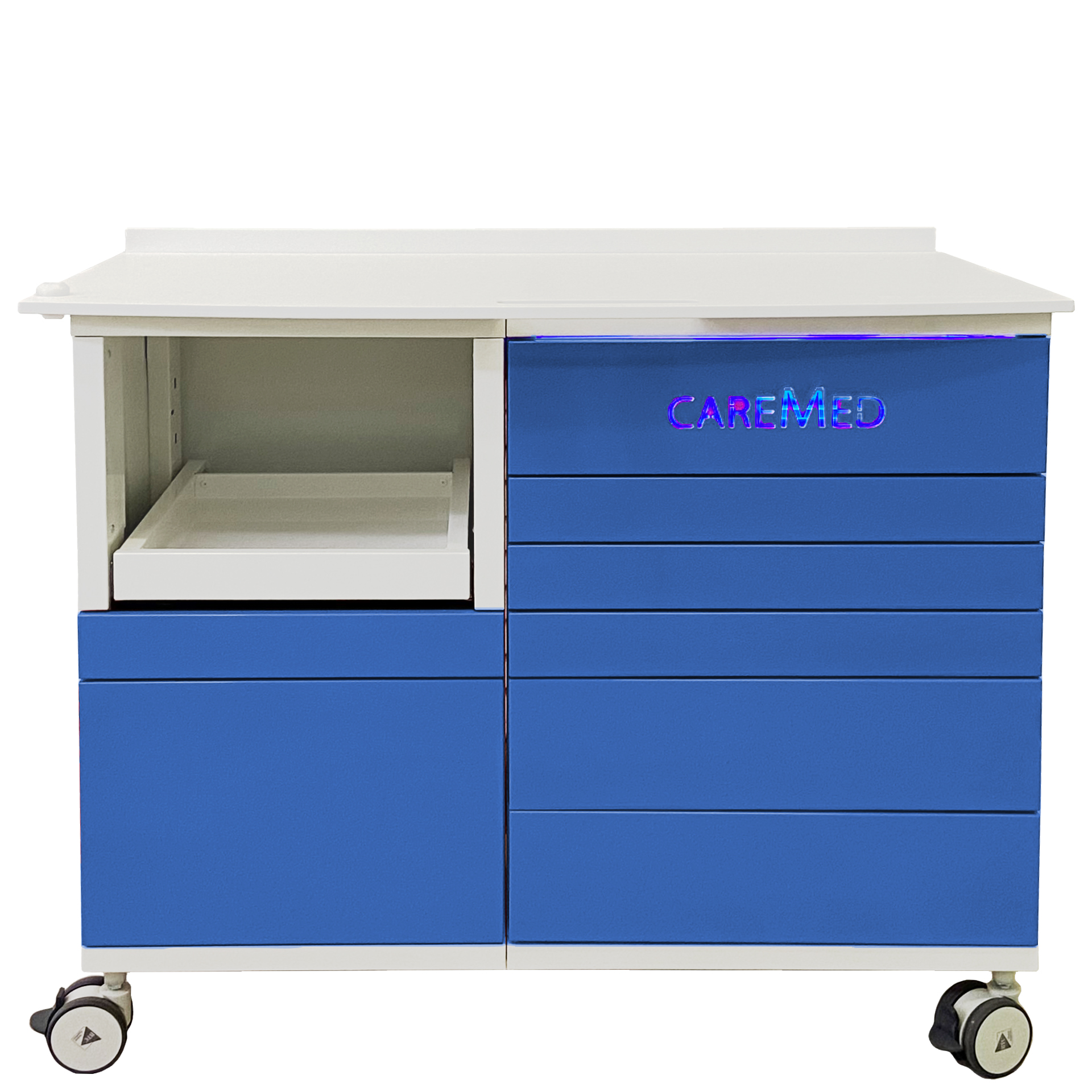 Praxisschrank „Merkur 90", Urban blau