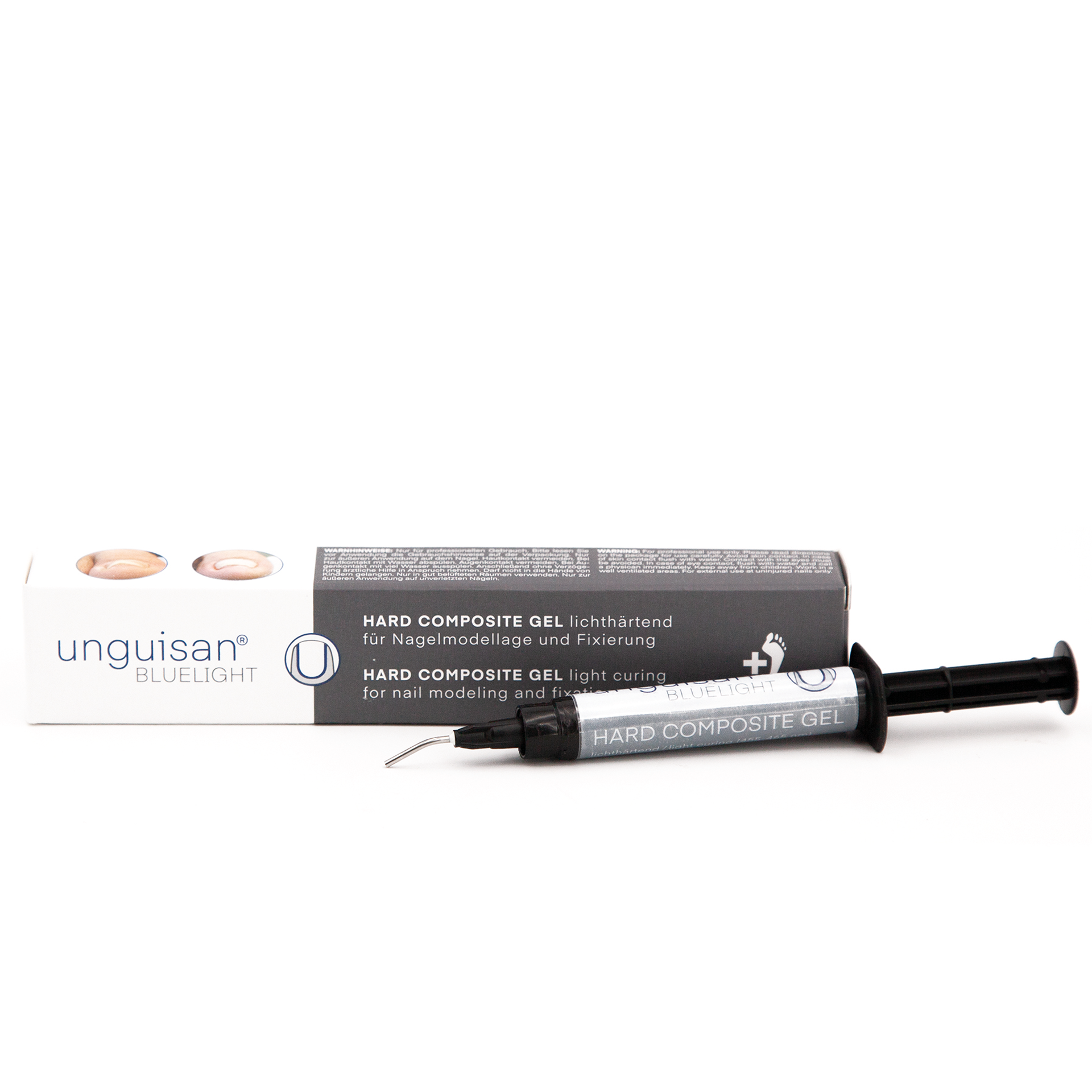 Unguisan Blue Light Gel "Hard Composite", 4 g