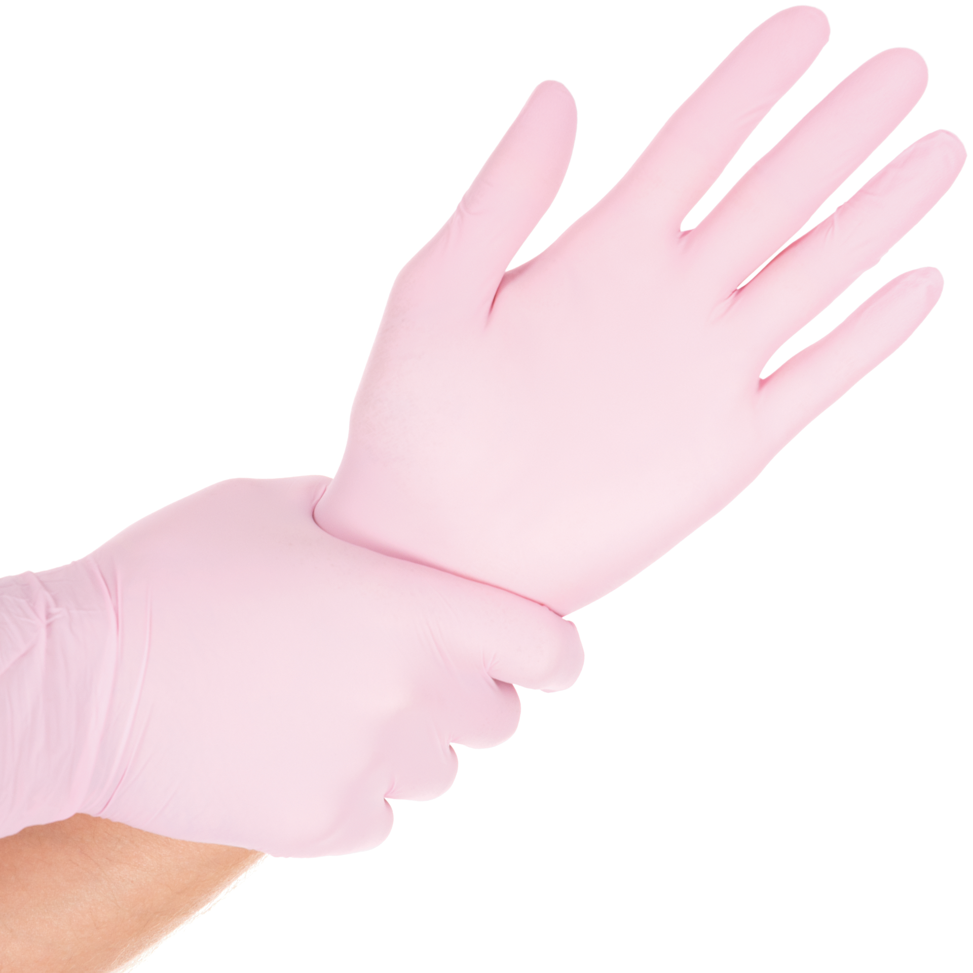 Nitril-Einmalhandschuhe, rosa