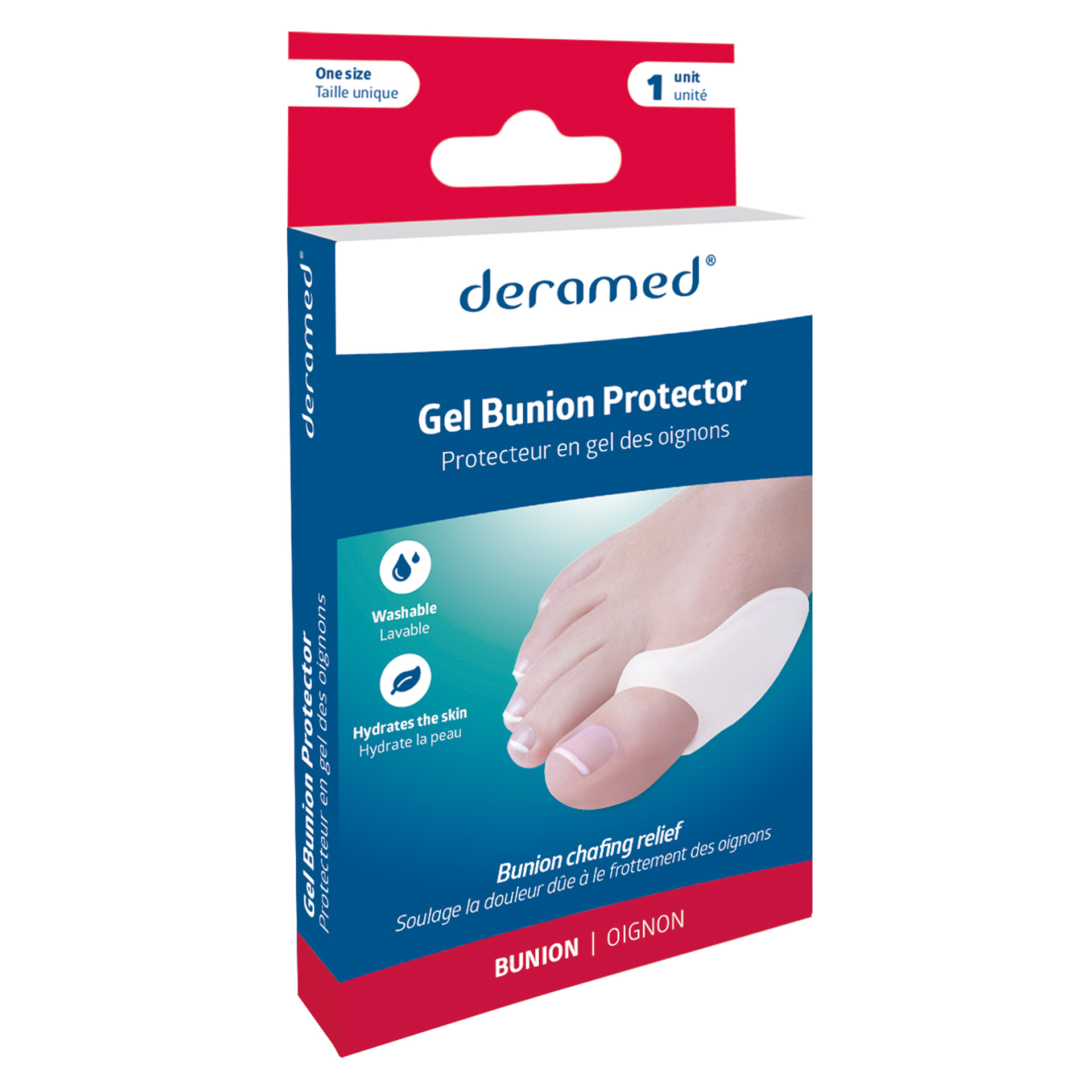 Hallux Valgus Druckschutz aus Polymergel