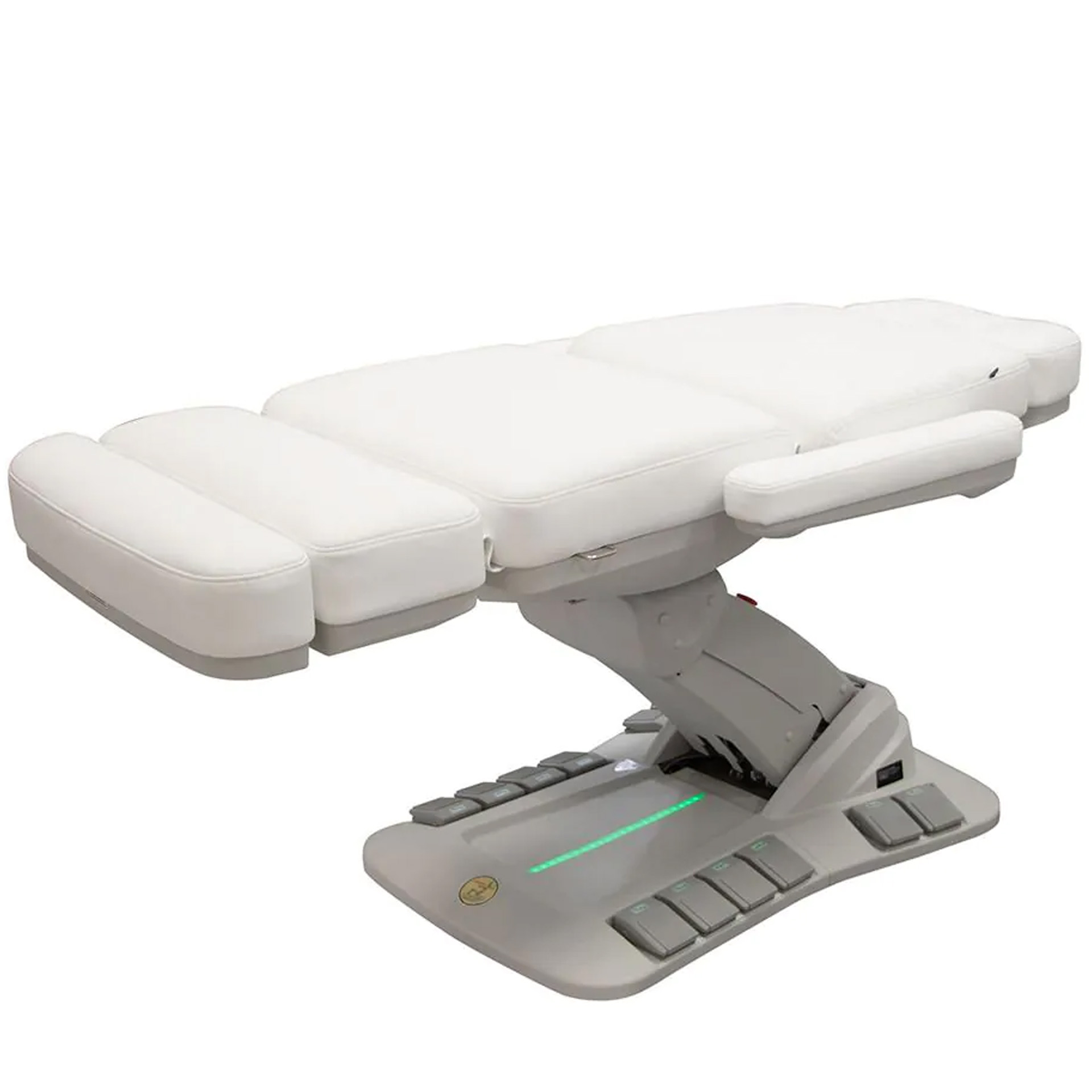 Beauty treatment chair/couch Aurelia, 4 motors, heating, white