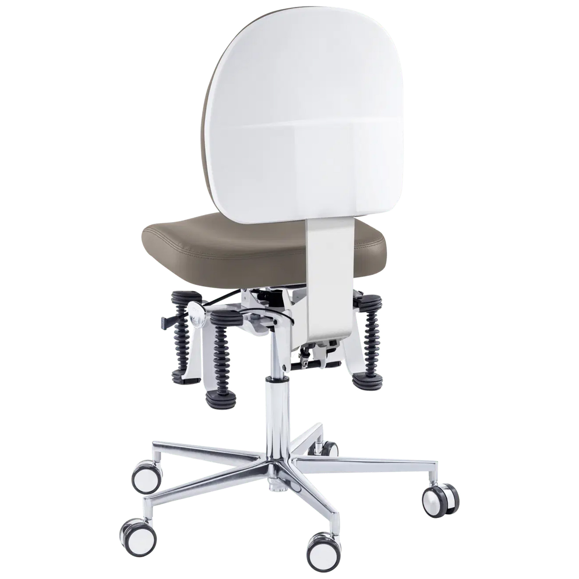 Bioswing Arbeitsstuhl beauty, mocca, Größe 2, kurze Gasfeder