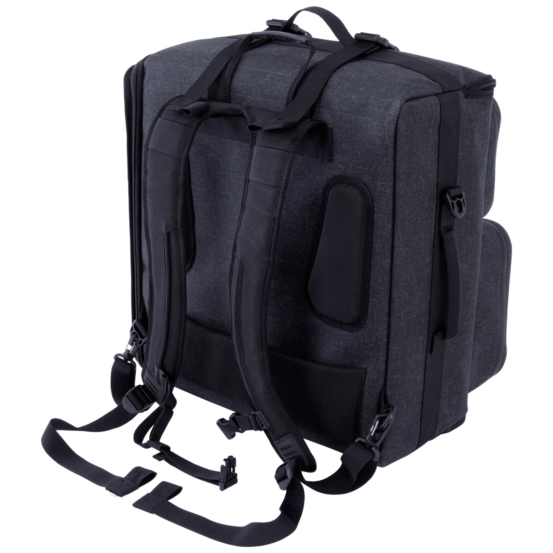Ruck Rucksack für Fußpflegegerät mit Leuchte weiß_Caremed04 Rucksack für Fußpflegegerät inkl. Geräteeinsatz