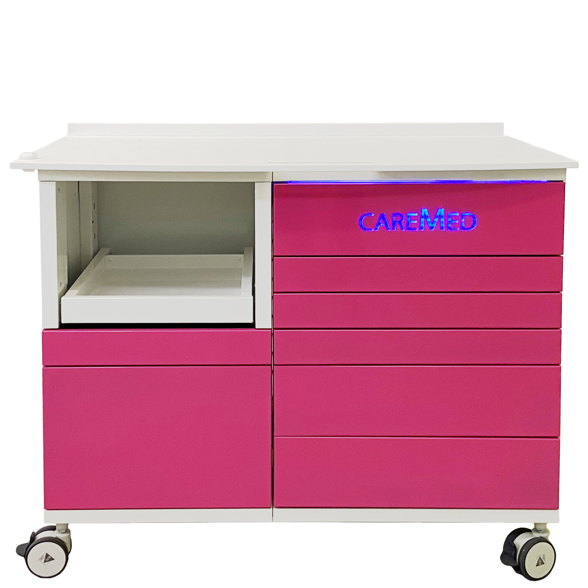 Praxisschrank „Merkur 90", Urban Himbeere