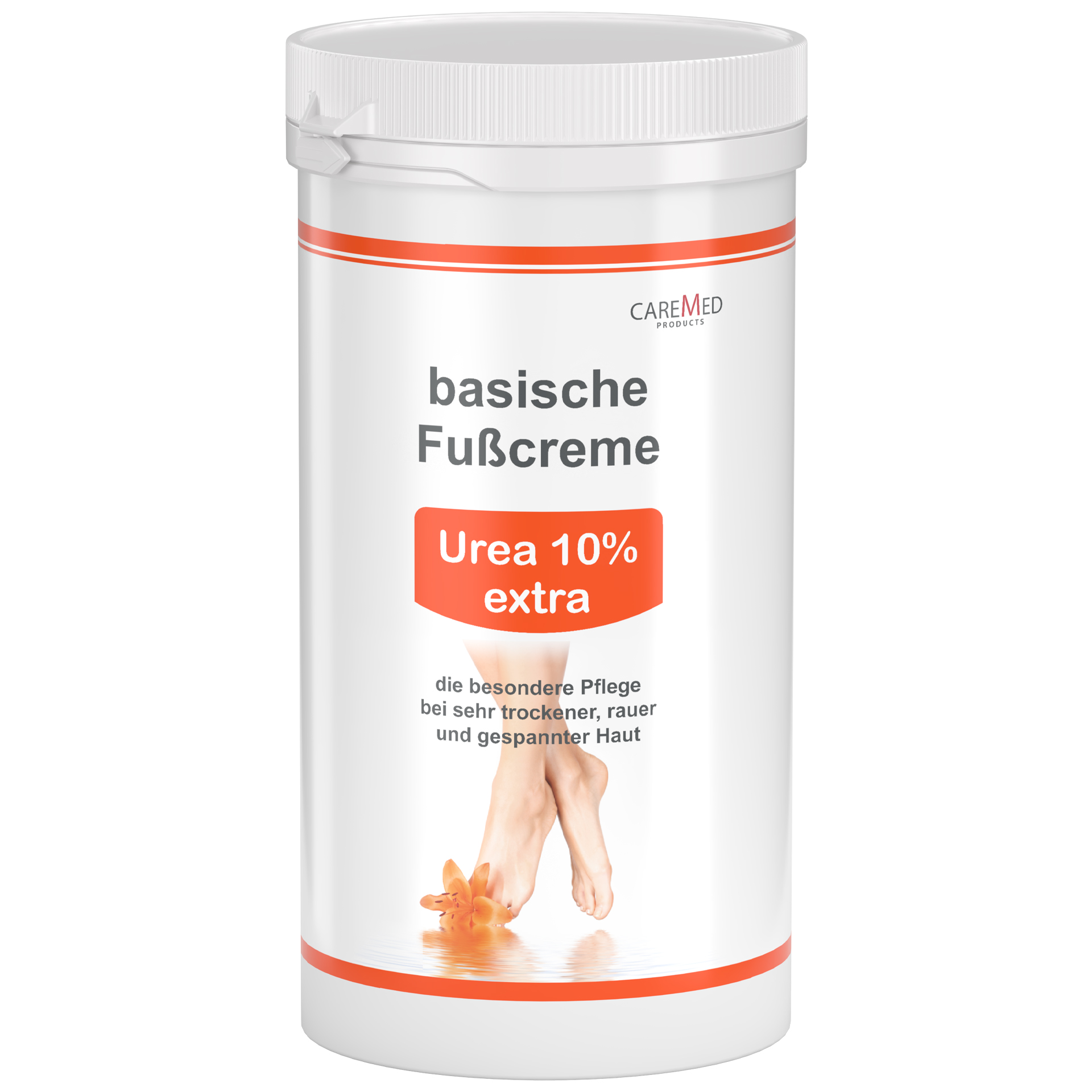 Urea 10% extra - basische Fußcreme, 450 ml