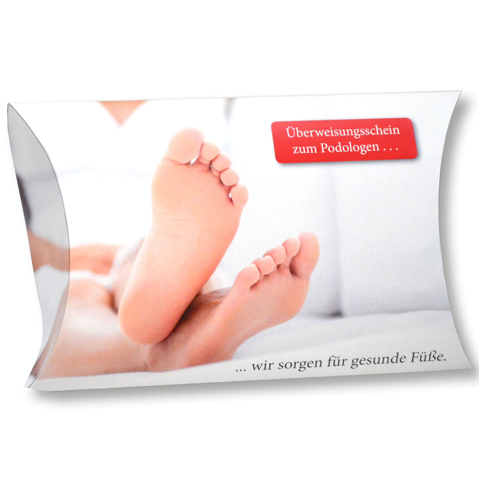 Gutscheine "Überweisungsschein Podologie"