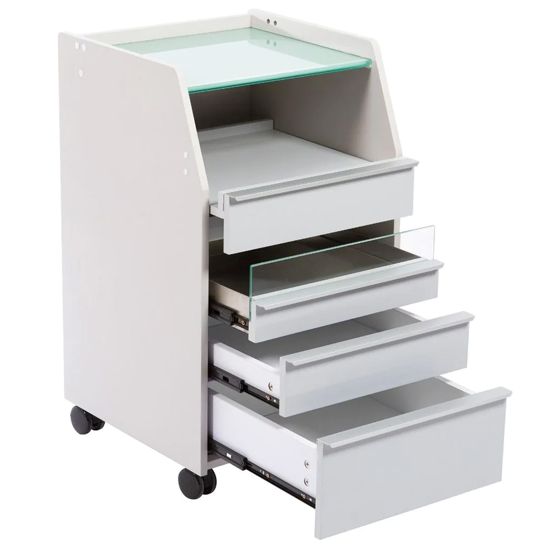 Fußpflegeschrank NordaPure, grau