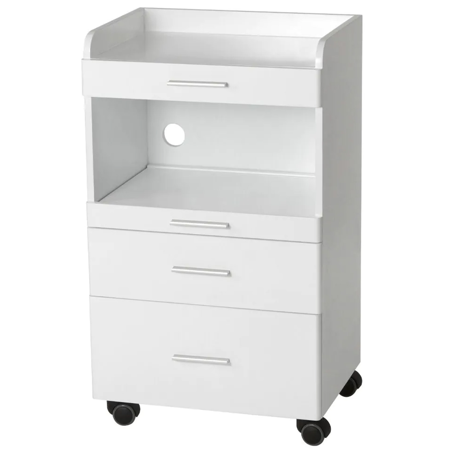 Fußpflegeschrank Skap, weiß