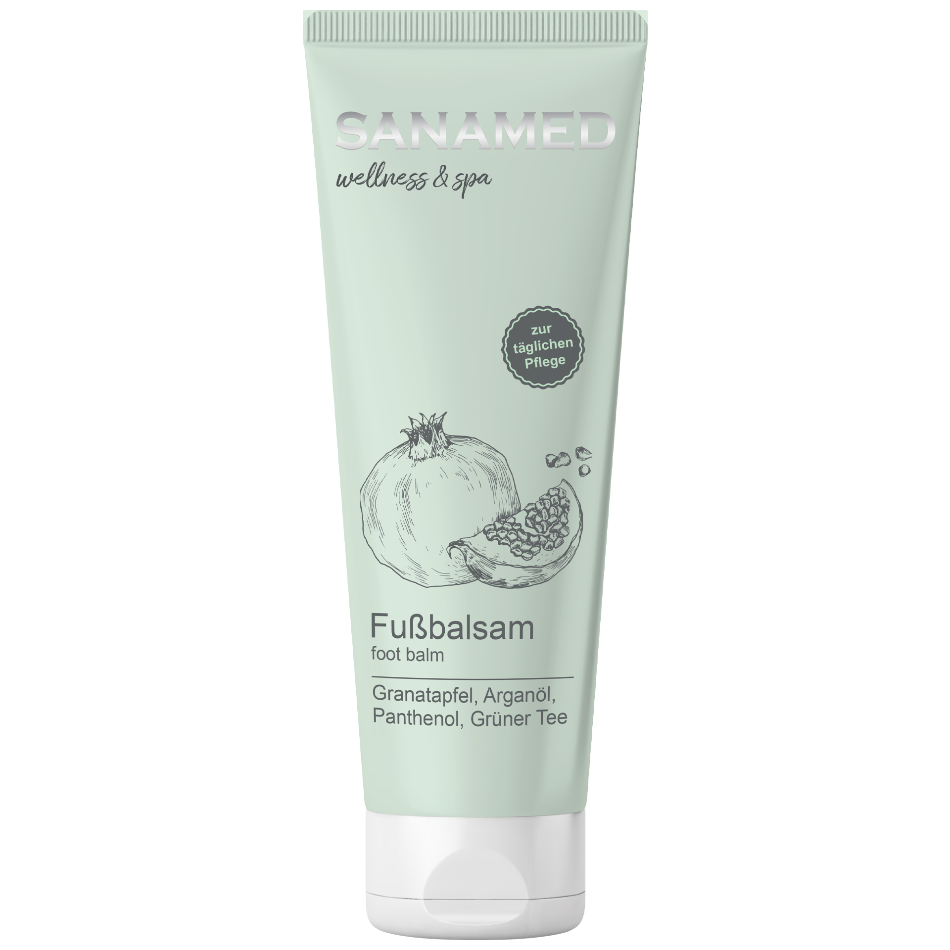 regenerating foot cream with pomegranate