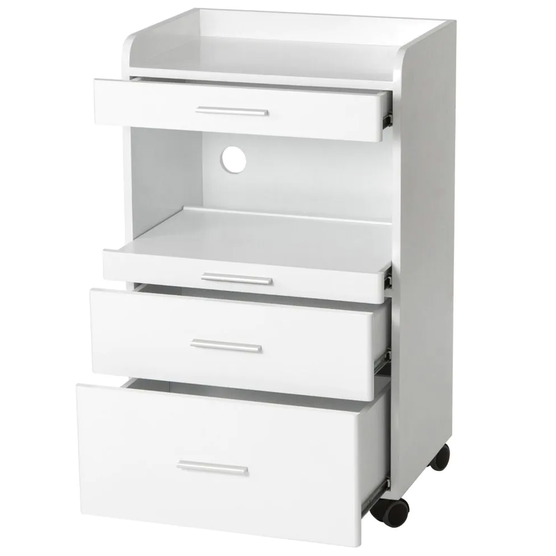 Fußpflegeschrank Skap, weiß