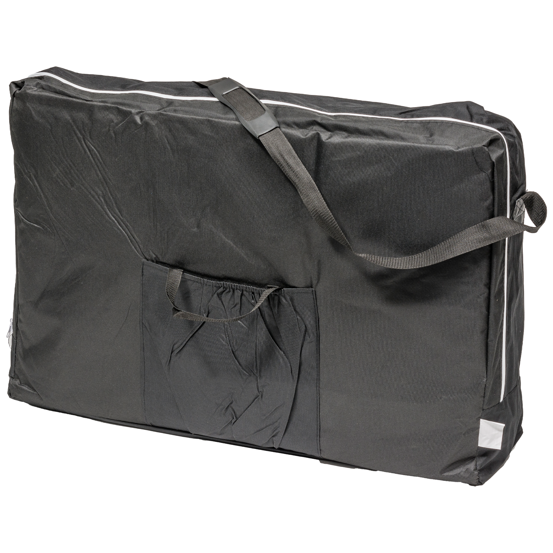 Massageliege Tasche 3-Zonen Massageliege MOBIL, Holzgestell, schwarz