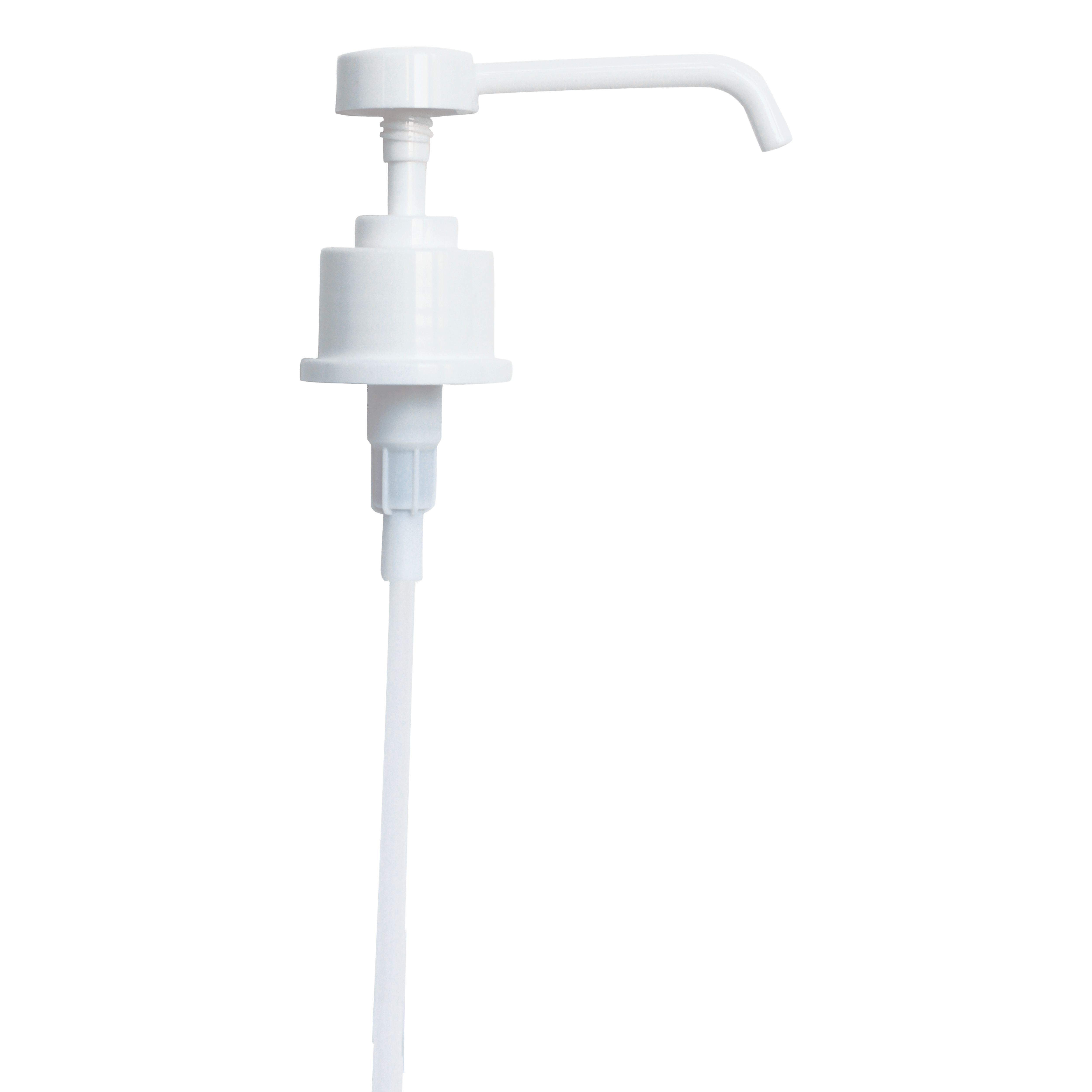 Einmal-Pumpe mit langem Auslauf für 1000 ml Bode Flaschen