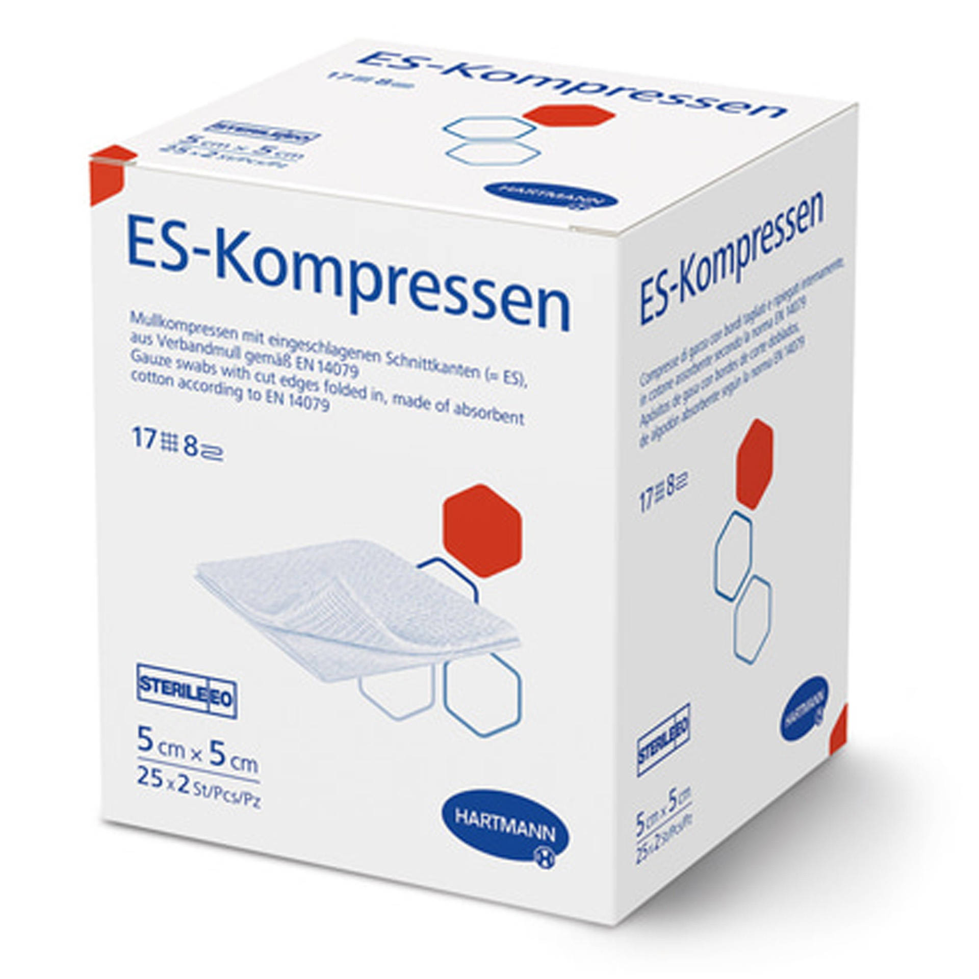 ES-compresses sterile 5 x 5cm