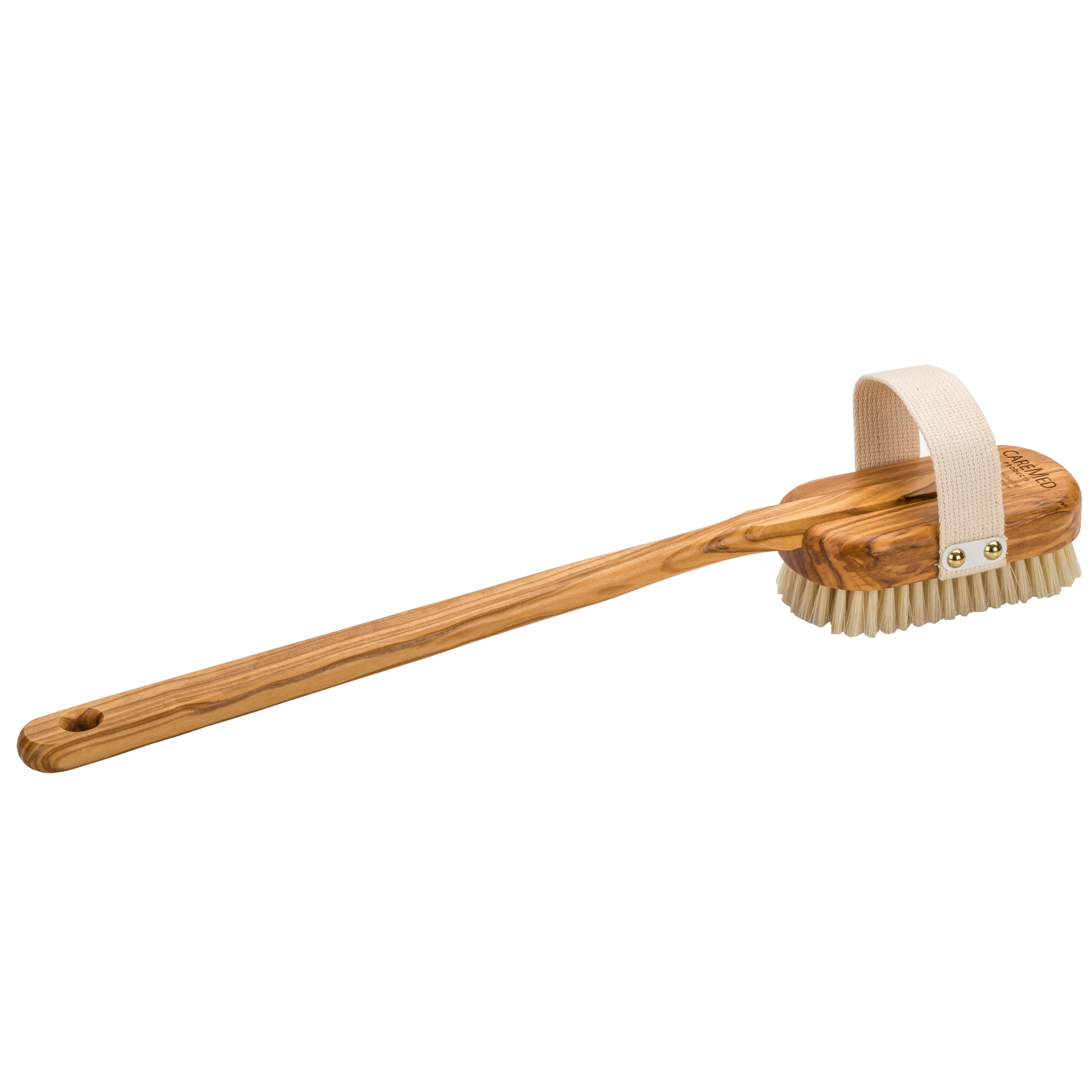 bath brush, olive wood, natural bristles