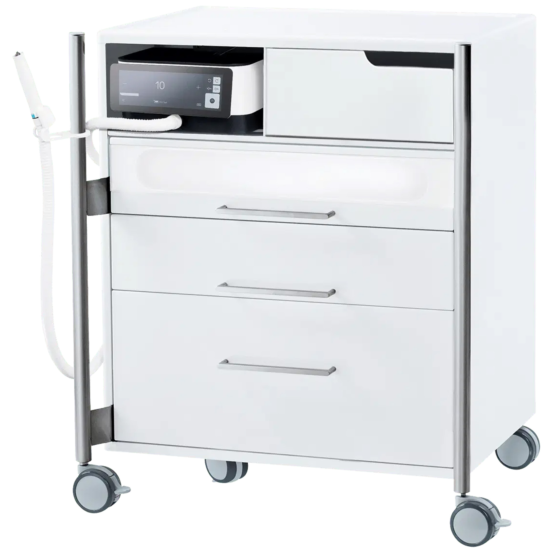 RUCK ROOM classic M, LED Instrumentenschubfach, Motorfach links