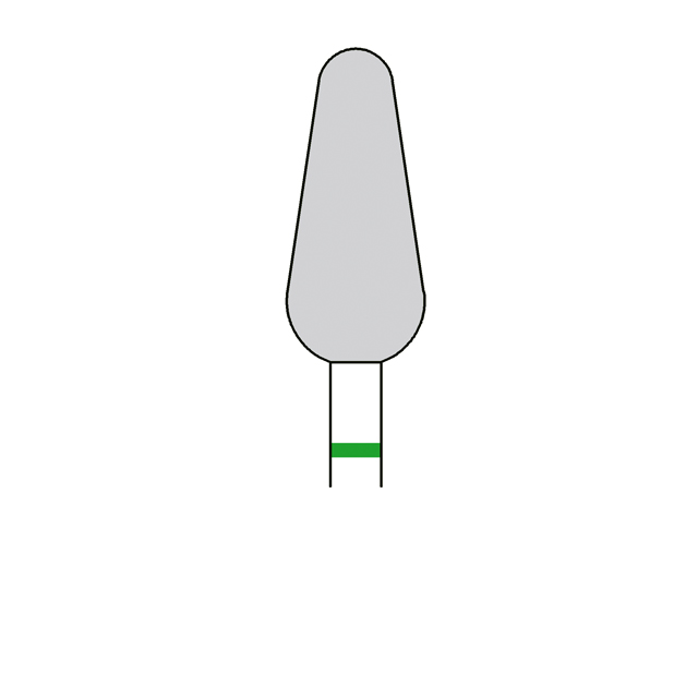 Diamantschleifer grob, Ø 6,3 mm
